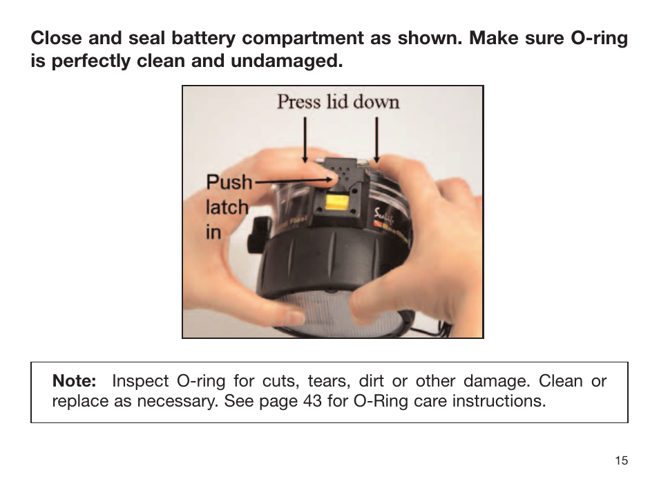 Sealife DIGITAL FLASH User Manual | Page 17 / 60