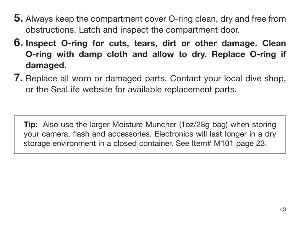 Sealife DIGITAL FLASH User Manual | Page 45 / 60