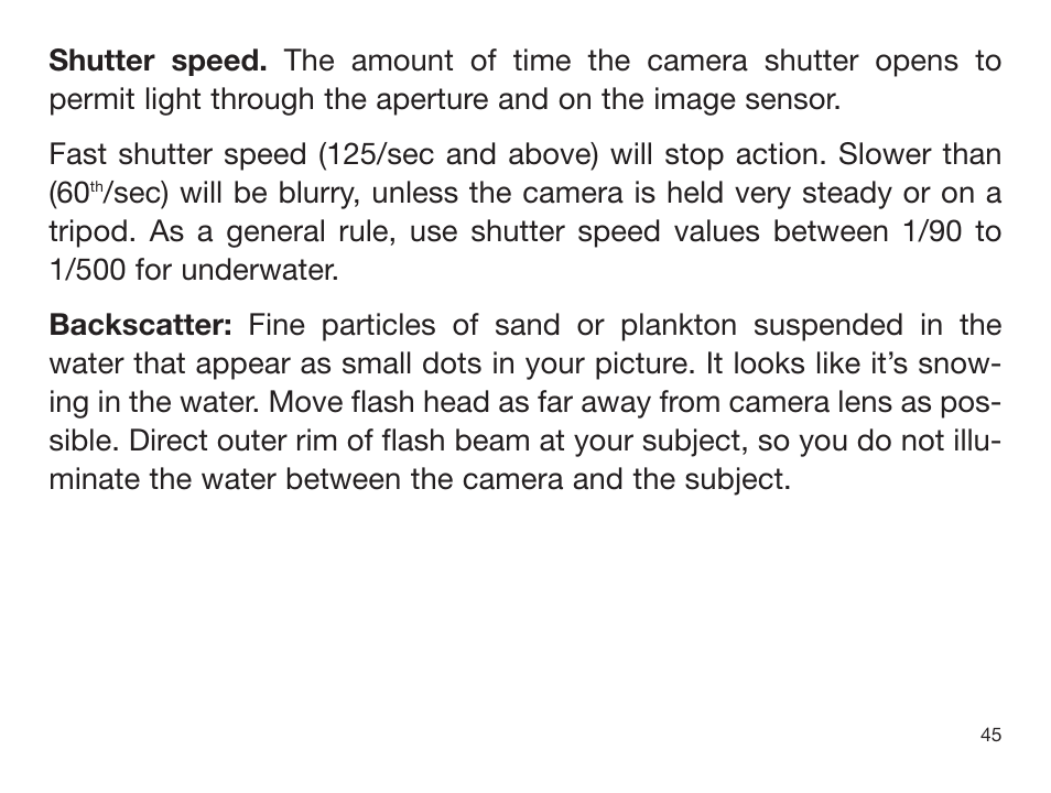 Sealife DIGITAL FLASH User Manual | Page 47 / 60