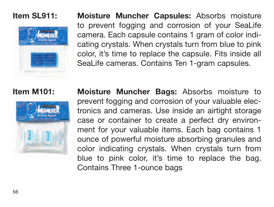 Sealife DIGITAL FLASH User Manual | Page 58 / 60