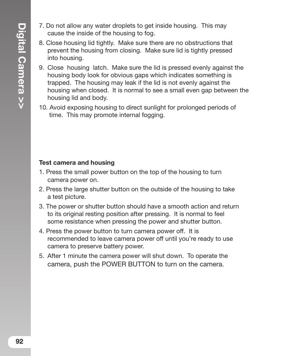 Digital camera | Sealife DC 600 User Manual | Page 94 / 104