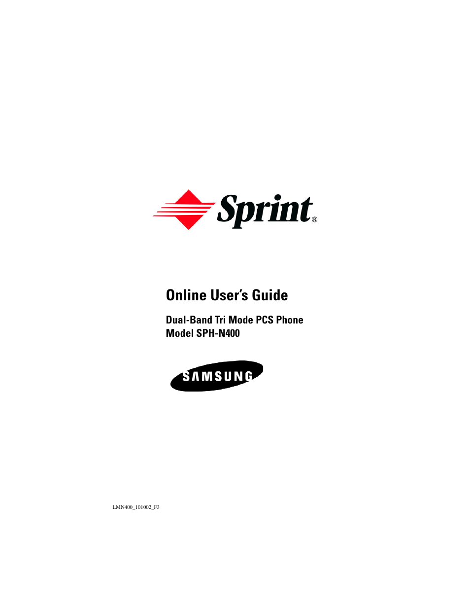 Samsung SPH-N400 User Manual | 131 pages