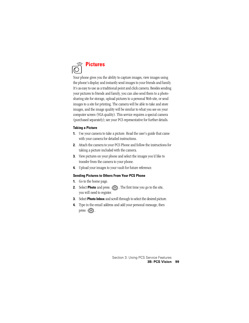 Pictures | Samsung SPH-N400 User Manual | Page 100 / 131