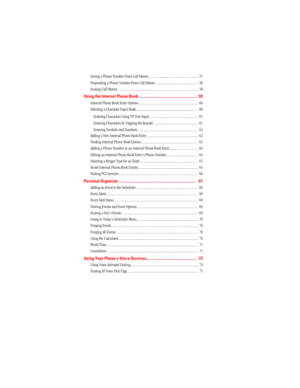 Samsung SPH-N400 User Manual | Page 4 / 131