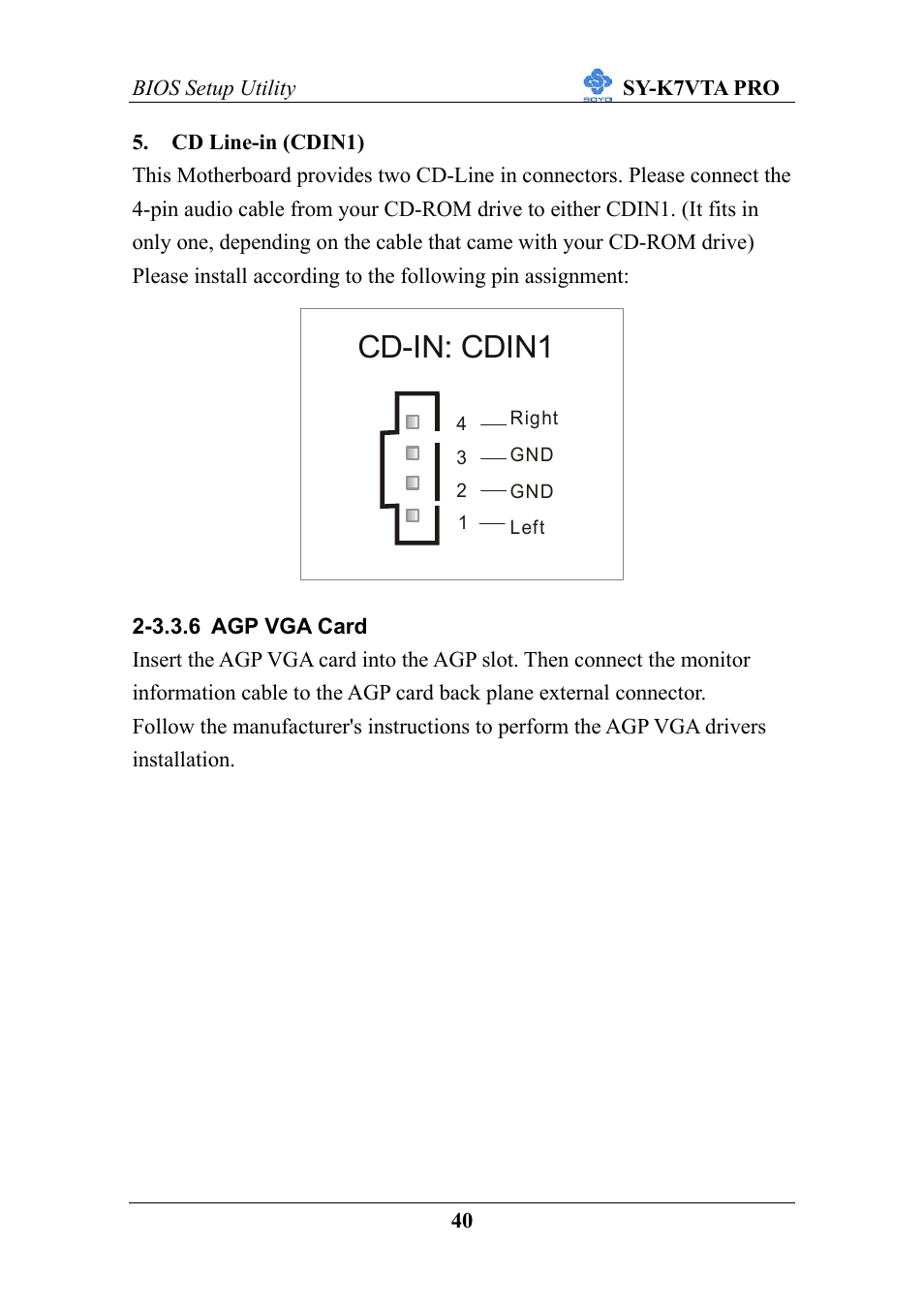 Cd-in: cdin1 | SOYO SY-K7VTA PRO User Manual | Page 44 / 98