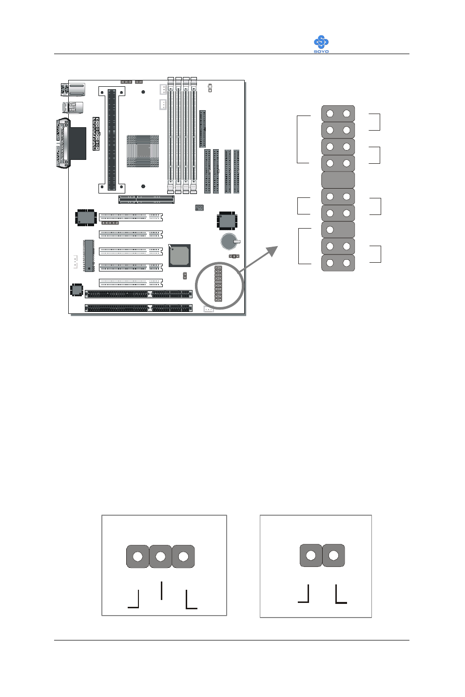 Power led pin assignment | SOYO Motherboard SY-6BA+ IV User Manual | Page 35 / 103