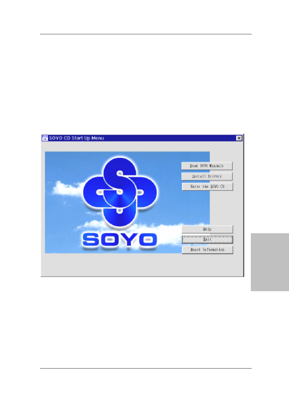 The soyo cd | SOYO SY-6VZA User Manual | Page 13 / 20