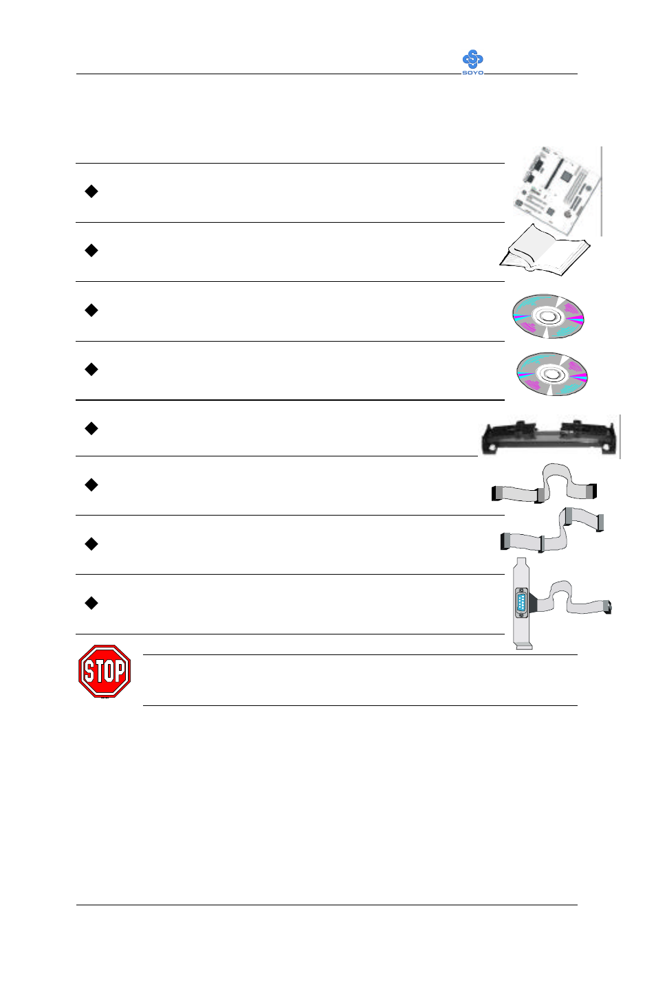 2 unpacking the motherboard | SOYO SY-6IWM User Manual | Page 22 / 96
