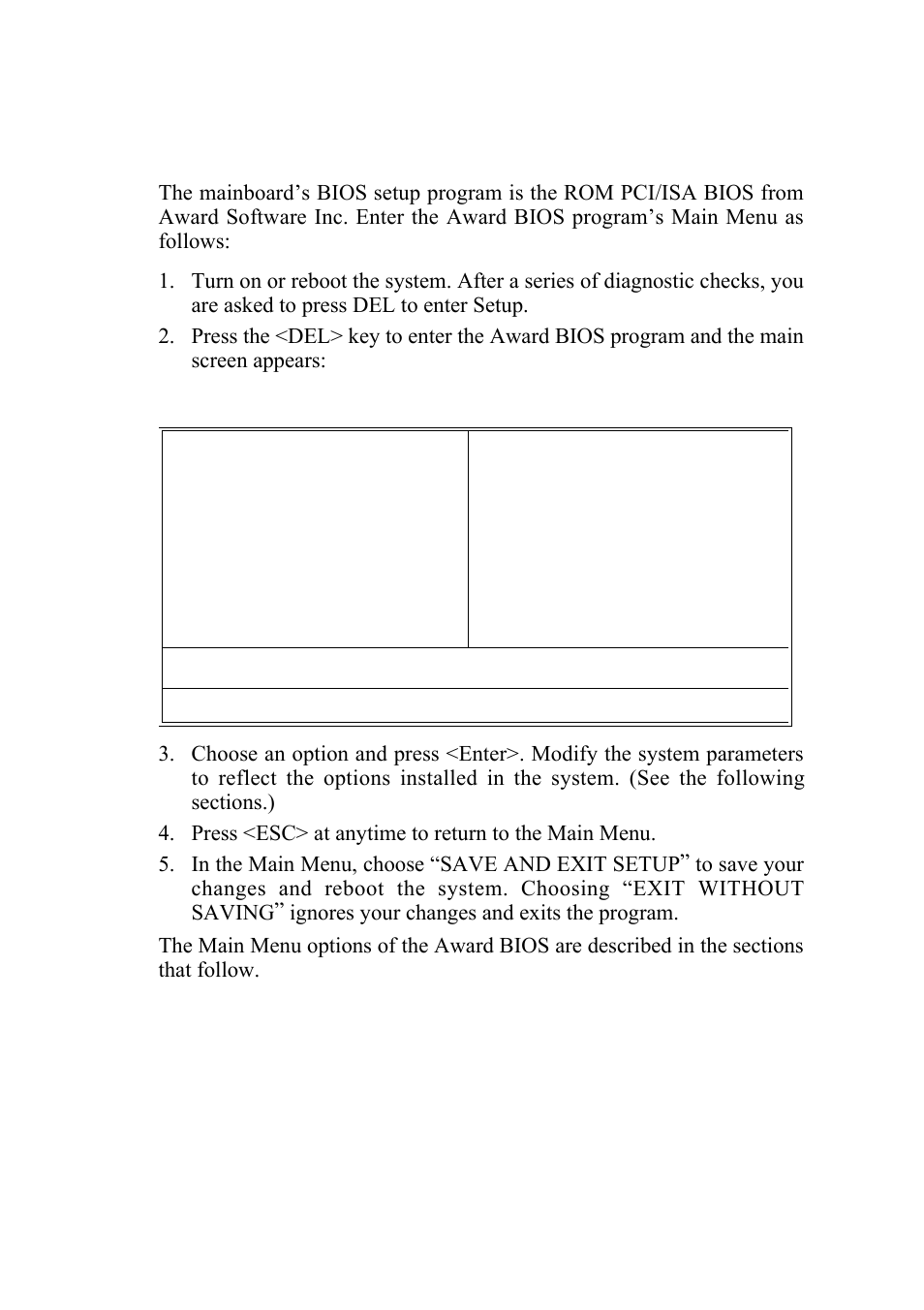 3bios setup | SOYO 6KB82440 User Manual | Page 22 / 46