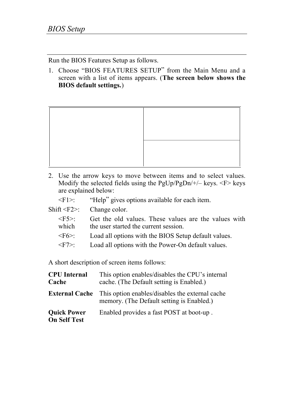 Bios features setup, Bios setup 21 | SOYO 6KB82440 User Manual | Page 25 / 46