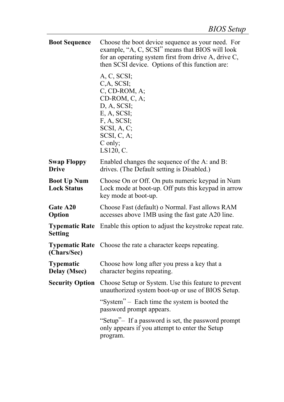 22 bios setup | SOYO 6KB82440 User Manual | Page 26 / 46