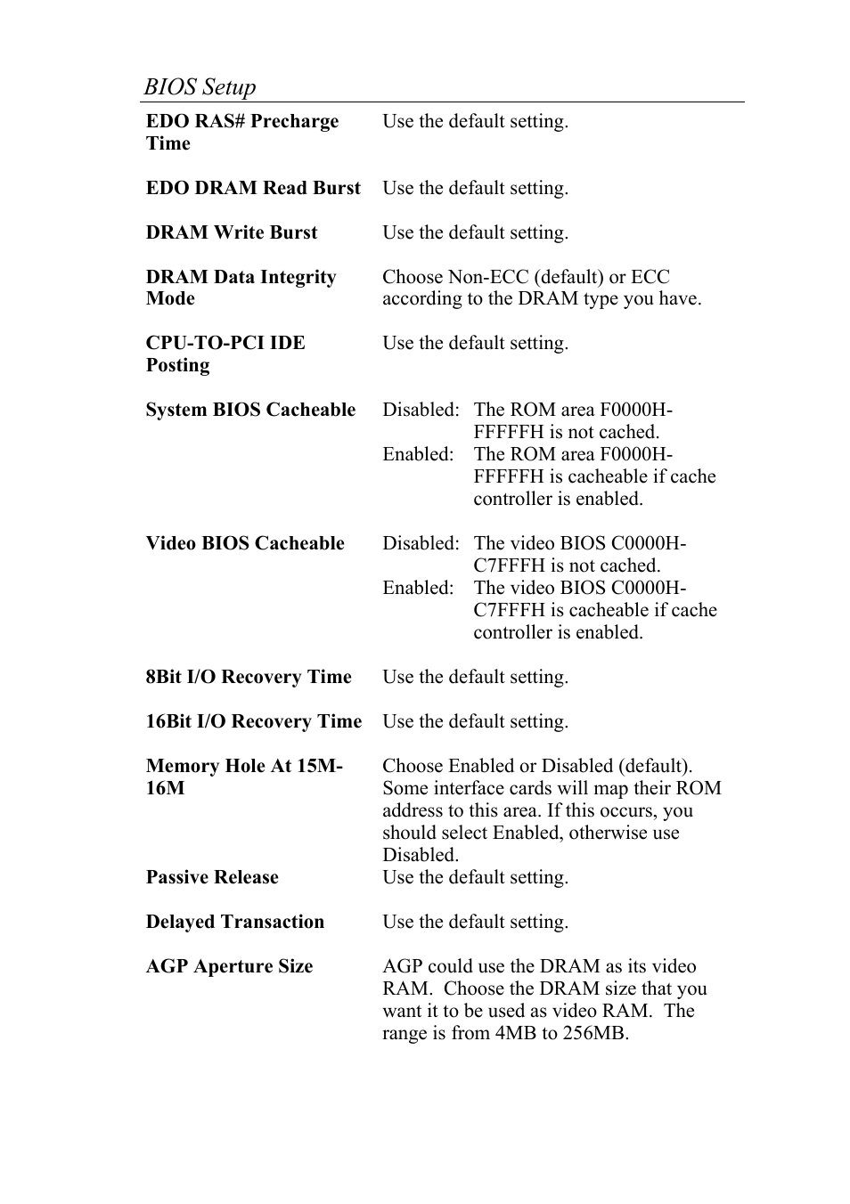 Bios setup 25 | SOYO 6KB82440 User Manual | Page 29 / 46