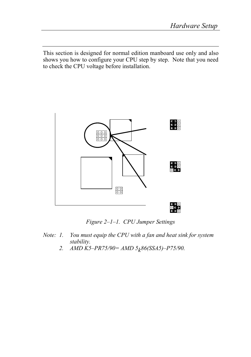 Cpu type configuration, 8hardware setup, Step 1: frequency setting | SOYO 5EAS5 P55C User Manual | Page 12 / 43