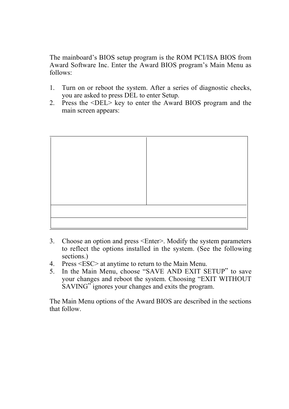 3bios setup | SOYO 5EAS5 P55C User Manual | Page 22 / 43