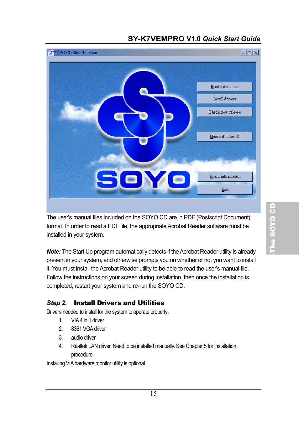 SOYO SY-K7VEMPRO V1.0 User Manual | Page 15 / 25