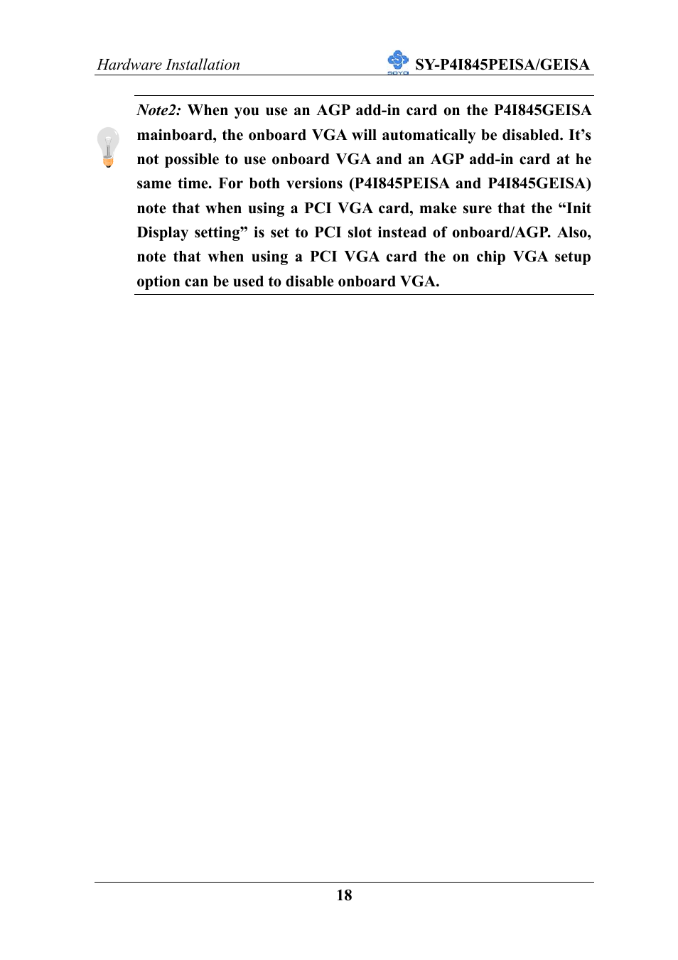 SOYO SY-P4I845PEISA User Manual | Page 23 / 87