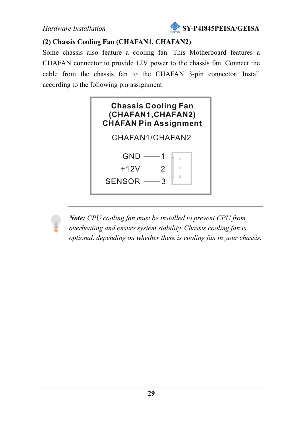 SOYO SY-P4I845PEISA User Manual | Page 34 / 87