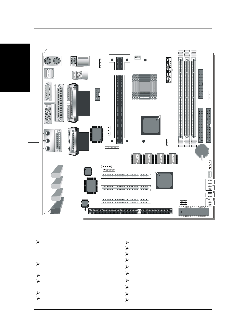 Sy-6izm/3 motherboard layout key features, Sy-6izm/3 quick start guide 4 introduction, Intel | Supports intel pentium, Flash bios | SOYO SY-6IZM/3 User Manual | Page 4 / 18