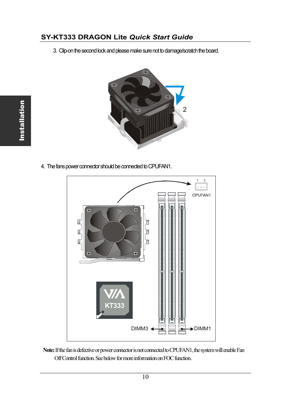 SOYO DRAGONLITE SY-KT333 User Manual | Page 10 / 28