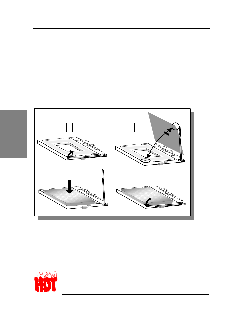 Install the motherboard, Cpu mount procedure | SOYO Super 7 SY-5EMA User Manual | Page 8 / 26