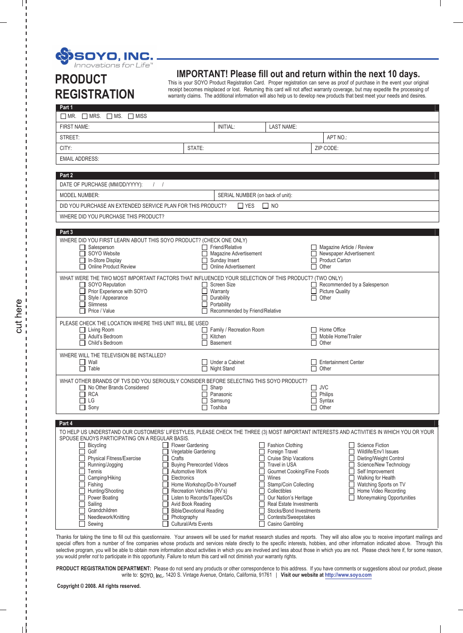 Product registration | SOYO MT-SYJCP32B1AB User Manual | Page 71 / 74