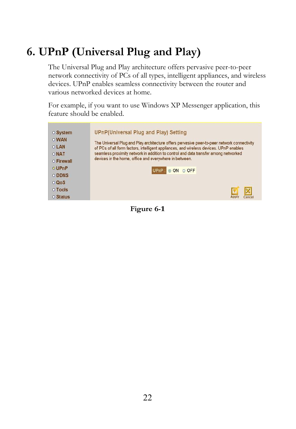 Upnp (universal plug and play) | SOYO AVRO3001 User Manual | Page 25 / 40