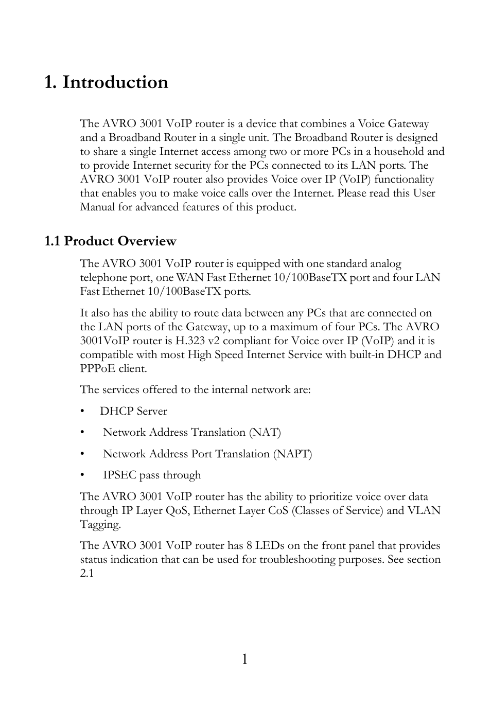 Introduction | SOYO AVRO3001 User Manual | Page 4 / 40