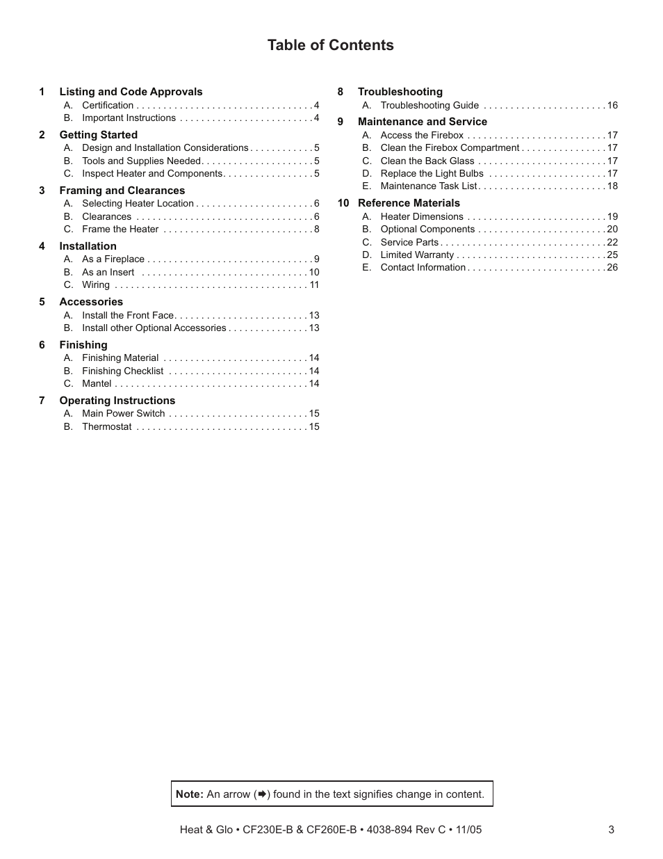 Satco Products CF260E-B User Manual | Page 3 / 26