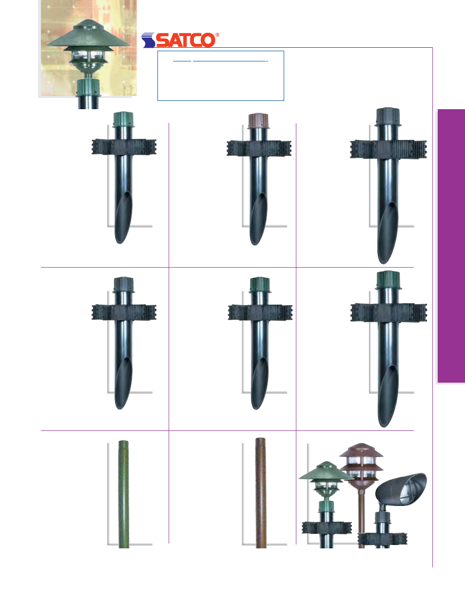 Posts, Mounting, Mounting posts | Satco Products 76-693 User Manual | Page 61 / 64