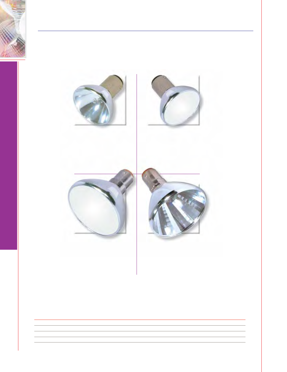 Aluminum reflectors, Reflector (alr), Closed aluminum | Lamps closed aluminum, Lamps, Halogen lamps, 37mm alr, 56mm alr, Not shown actual size, D.c. bayonet | Satco Products Halogen PAR30 User Manual | Page 13 / 22