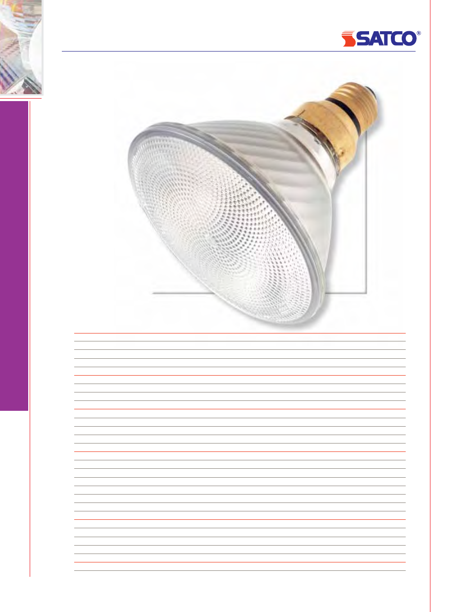 Par38, Halogen, Halogen lamps | Not shown actual size | Satco Products Halogen PAR30 User Manual | Page 5 / 22