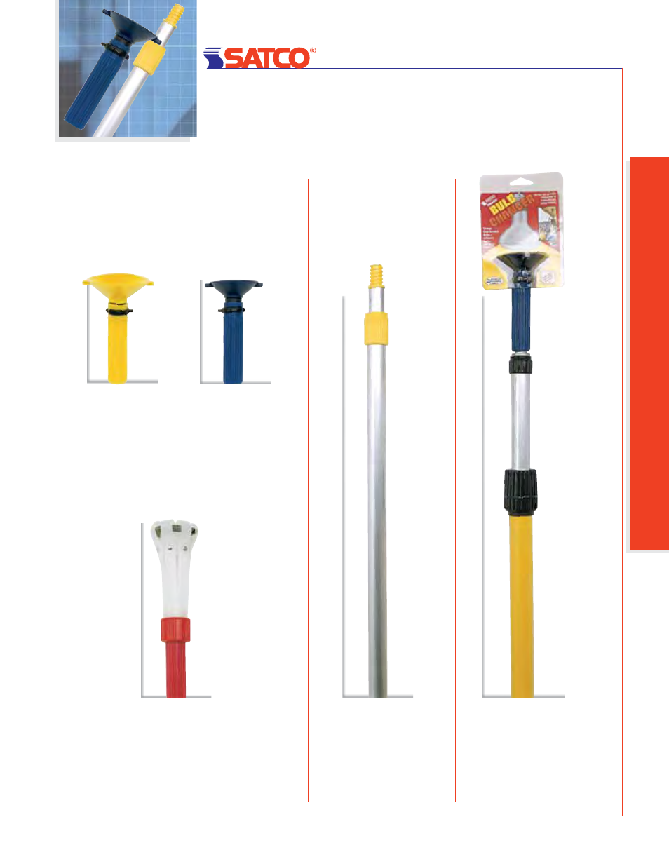 Bulb changers, Changers, Bulb | Electr ical accessor ies | Satco Products 76-529 User Manual | Page 12 / 13