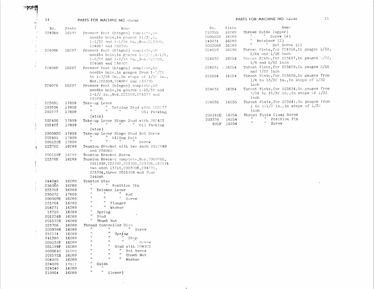 SINGER 112W140 User Manual | Page 9 / 32