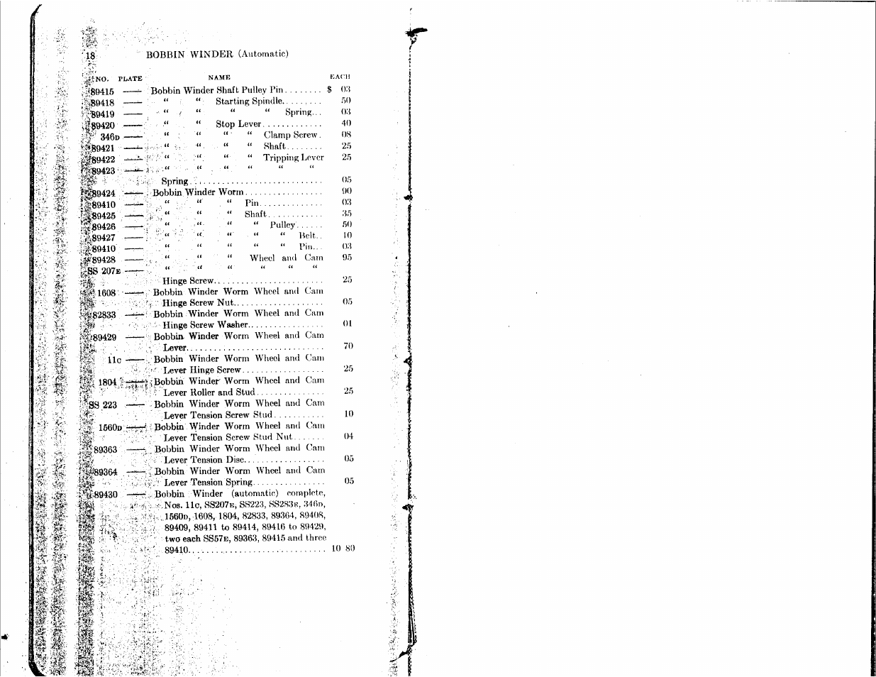 SINGER 14K1 User Manual | Page 8 / 10