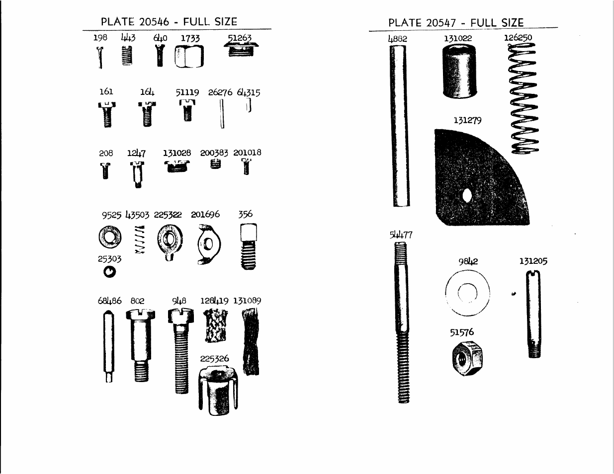 P ii i, Plate 20547 - full size | SINGER 147-106 User Manual | Page 27 / 34