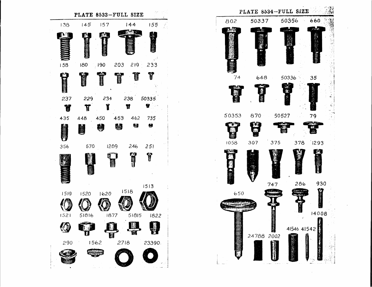 Plate 8534-full size | SINGER 116-1 User Manual | Page 19 / 20