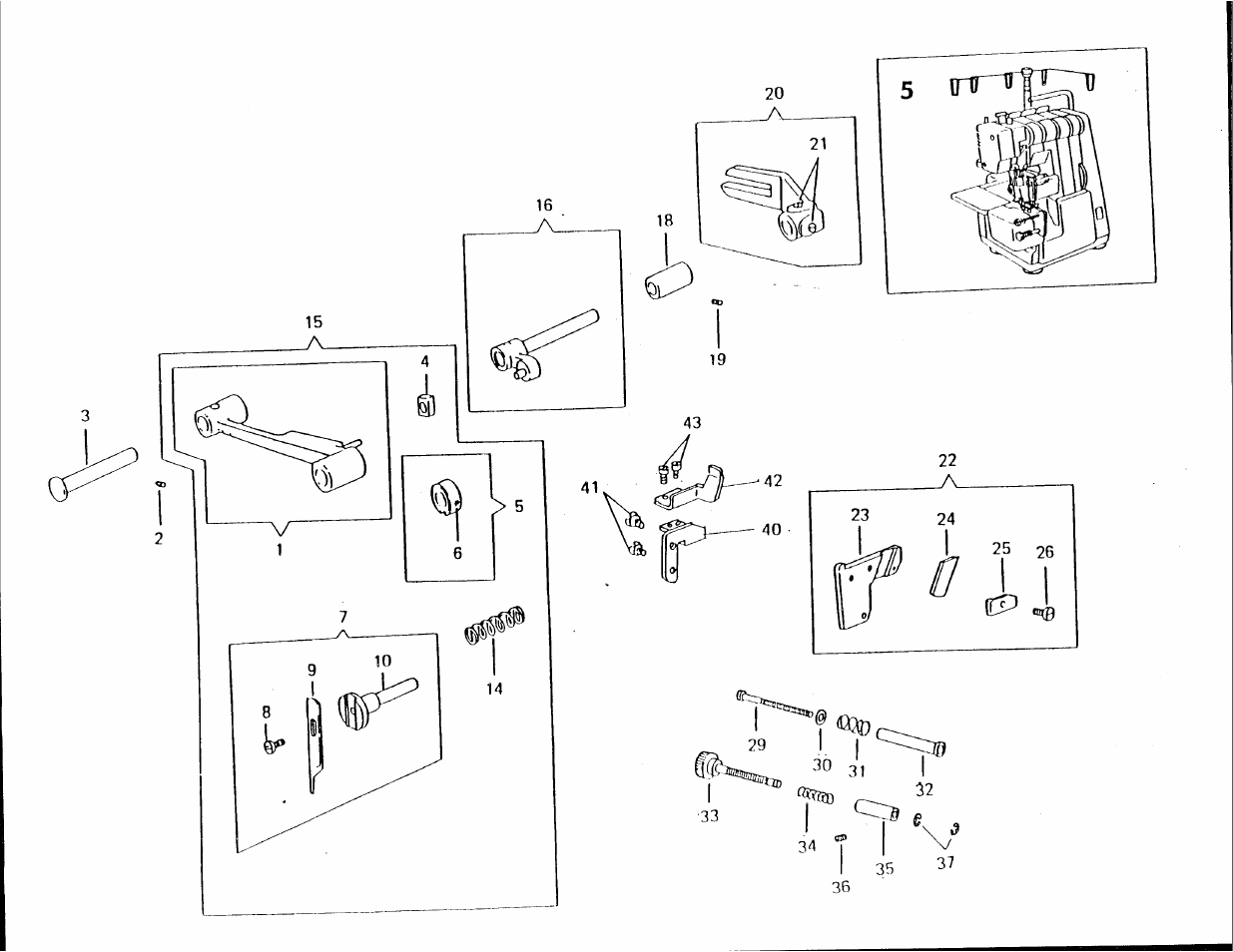 SINGER 14U286B User Manual | Page 12 / 21