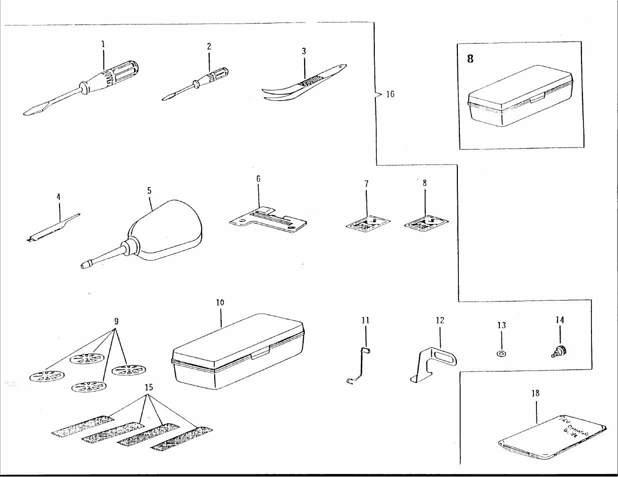 SINGER 14U286B User Manual | Page 18 / 21