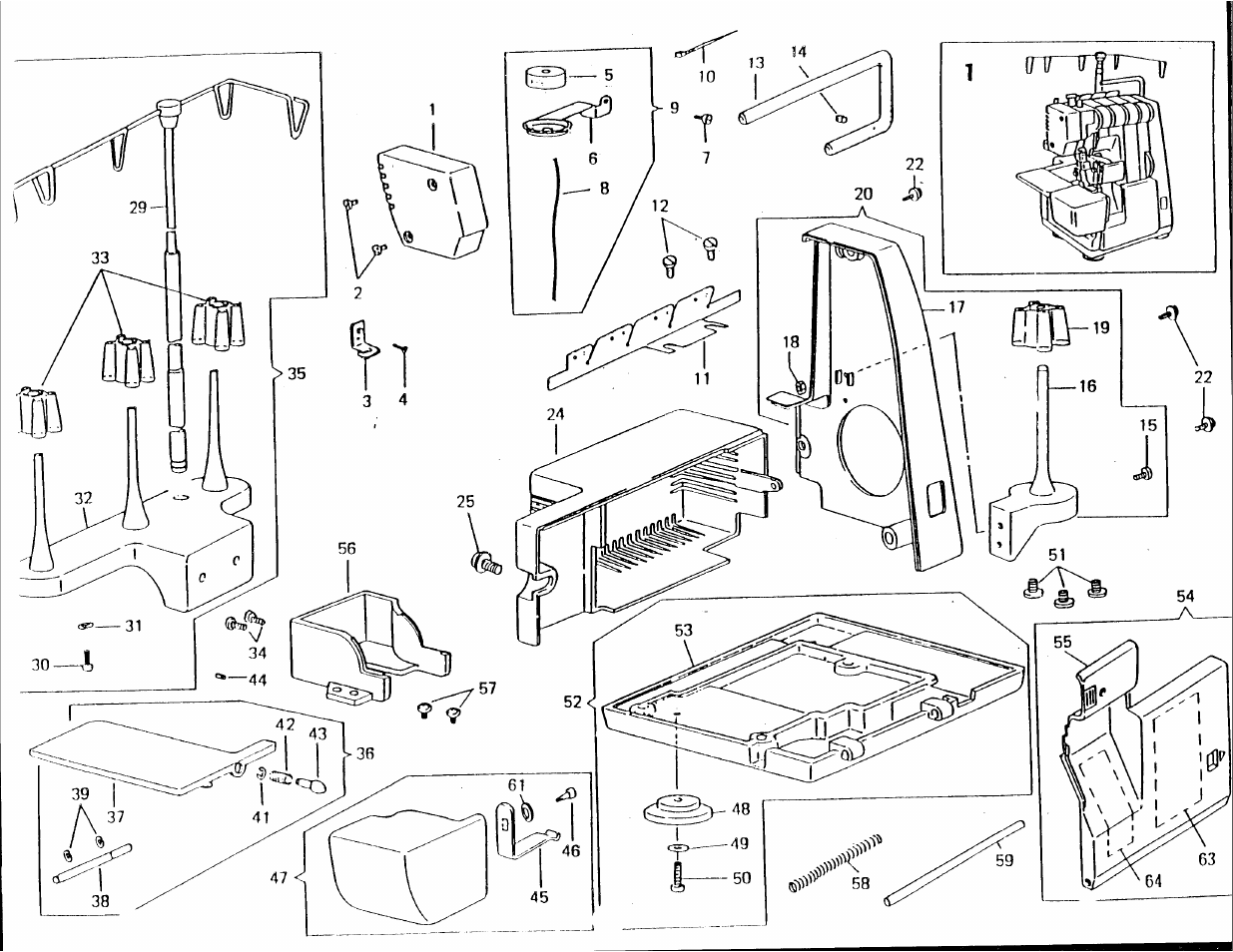 SINGER 14U286B User Manual | Page 4 / 21