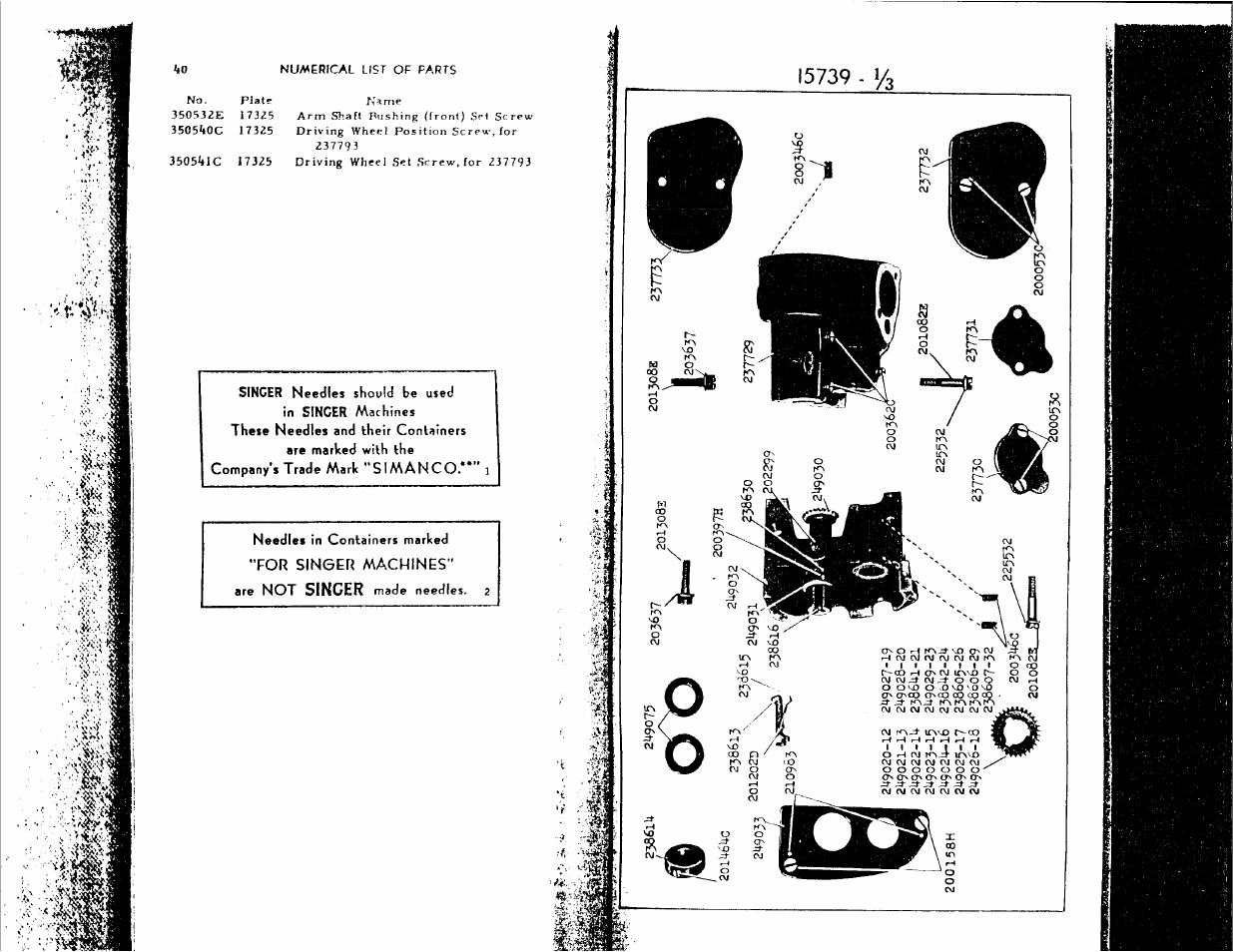 SINGER 136W105 User Manual | Page 13 / 22