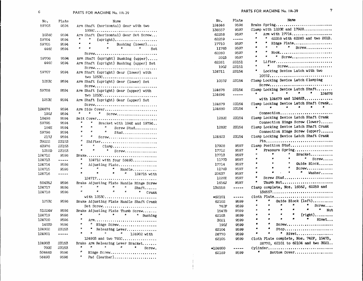 SINGER 114-39 User Manual | Page 4 / 20