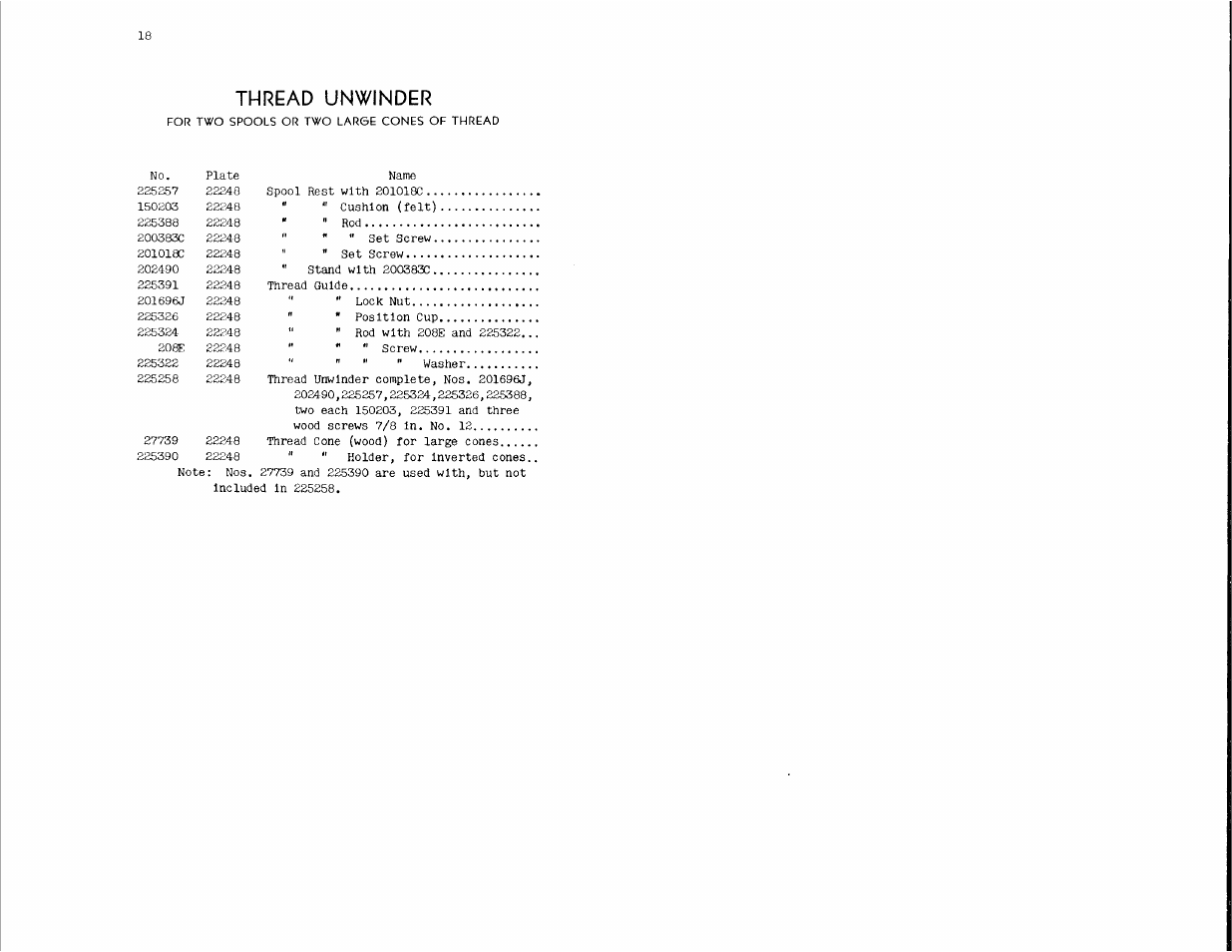 Thread unwinder | SINGER 147-4 User Manual | Page 10 / 28