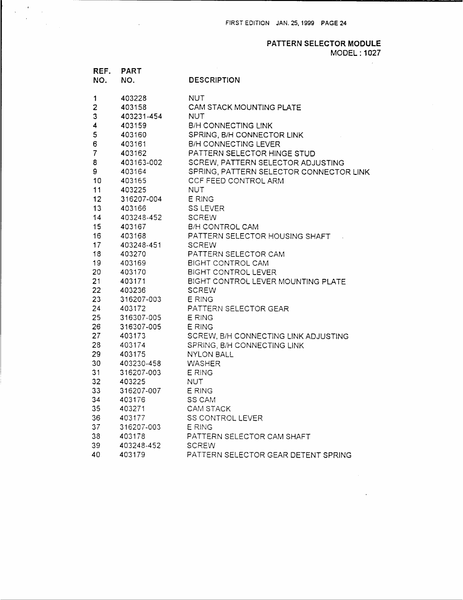 SINGER 1019 User Manual | Page 26 / 36