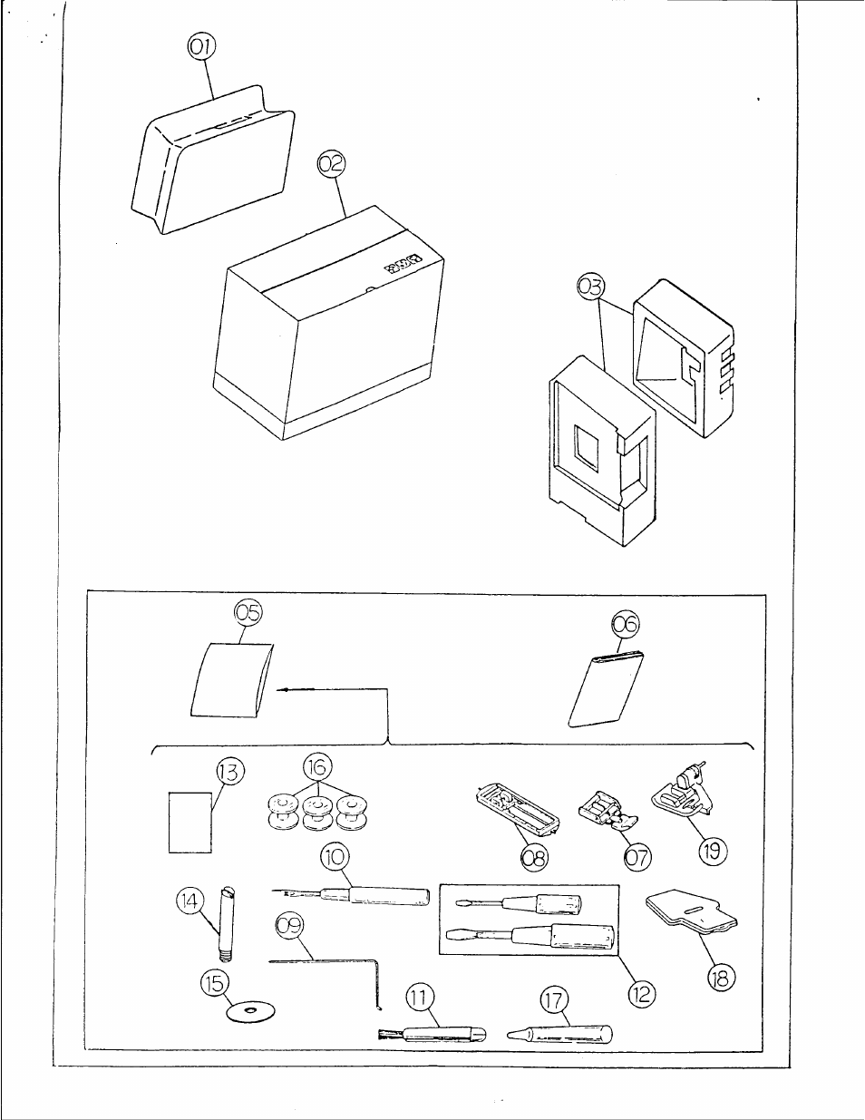 SINGER 1019 User Manual | Page 35 / 36