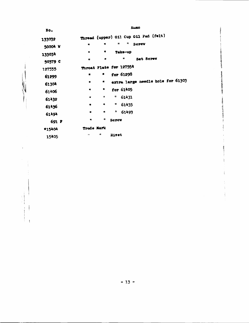 SINGER 109-320 User Manual | Page 14 / 14