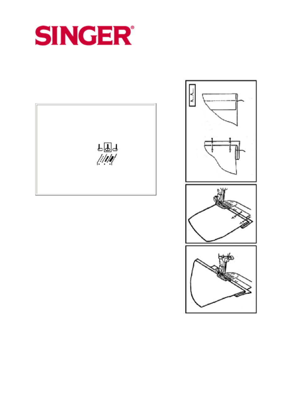 Blindstitch | SINGER 10 User Manual | Page 29 / 47