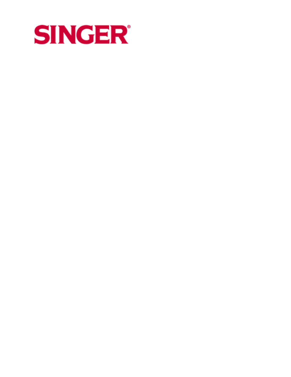 SINGER 10 User Manual | Page 3 / 47