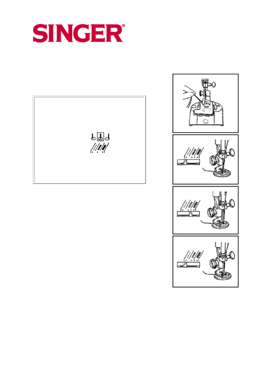 Attaching a button | SINGER 10 User Manual | Page 46 / 47
