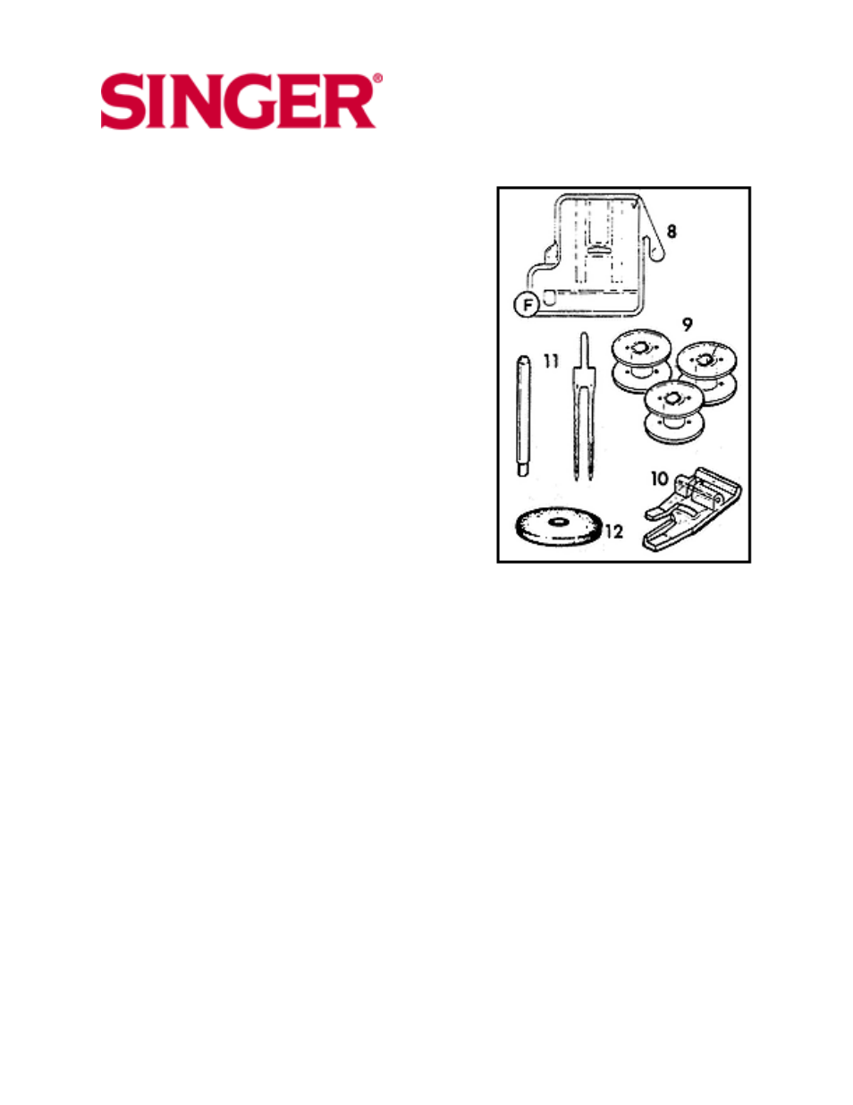 SINGER 10 User Manual | Page 7 / 47
