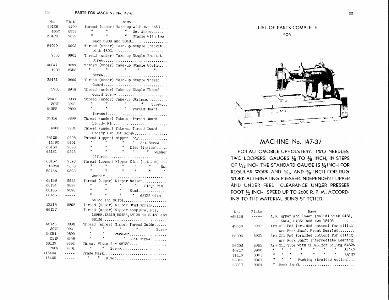 SINGER 147-5 User Manual | Page 12 / 56